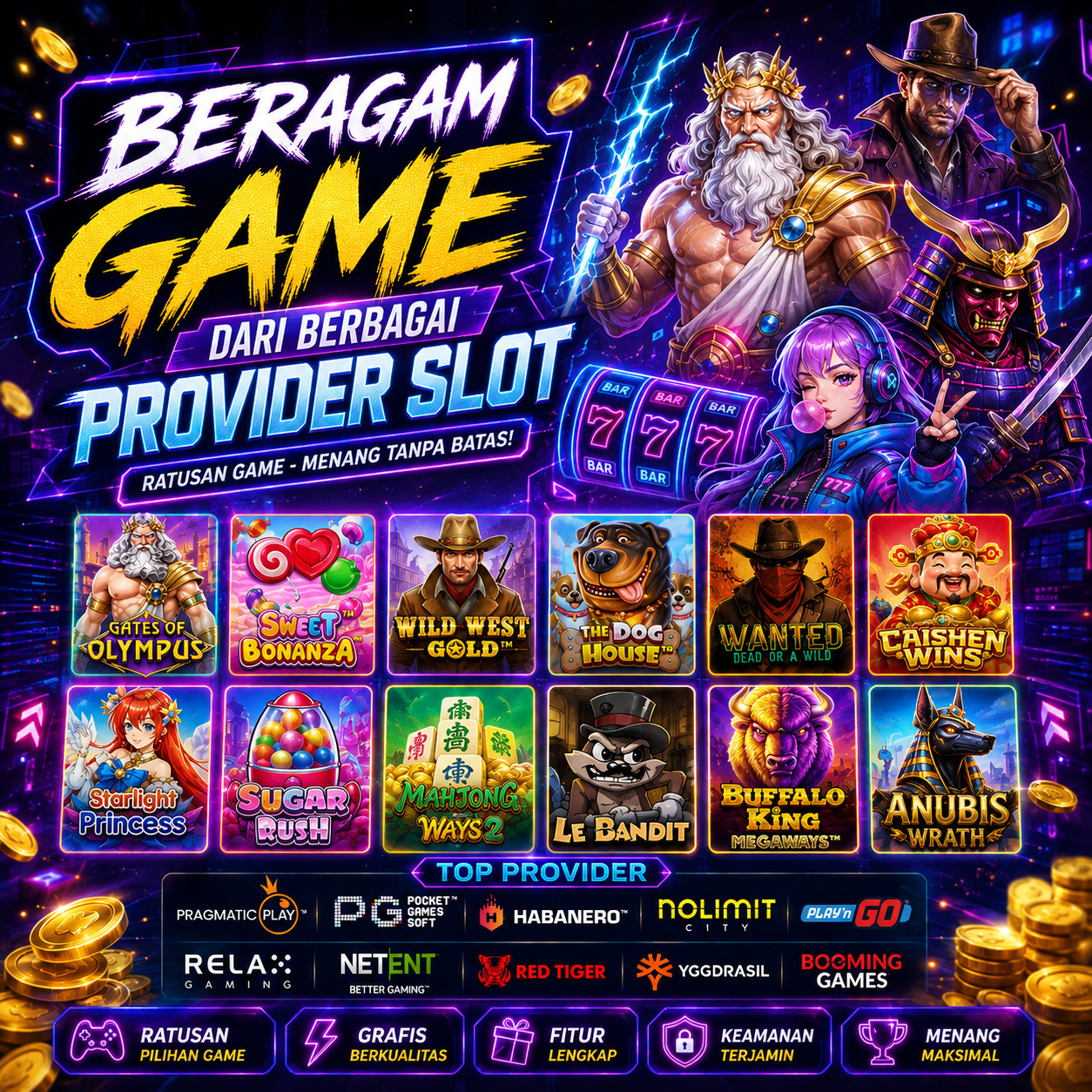 Mengapa Hacksaw Gaming Banyak Disukai? Mengenal Daya Tarik di Balik Popularitasnya